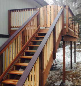 Front Porch Deck Accessible Homes Alaska